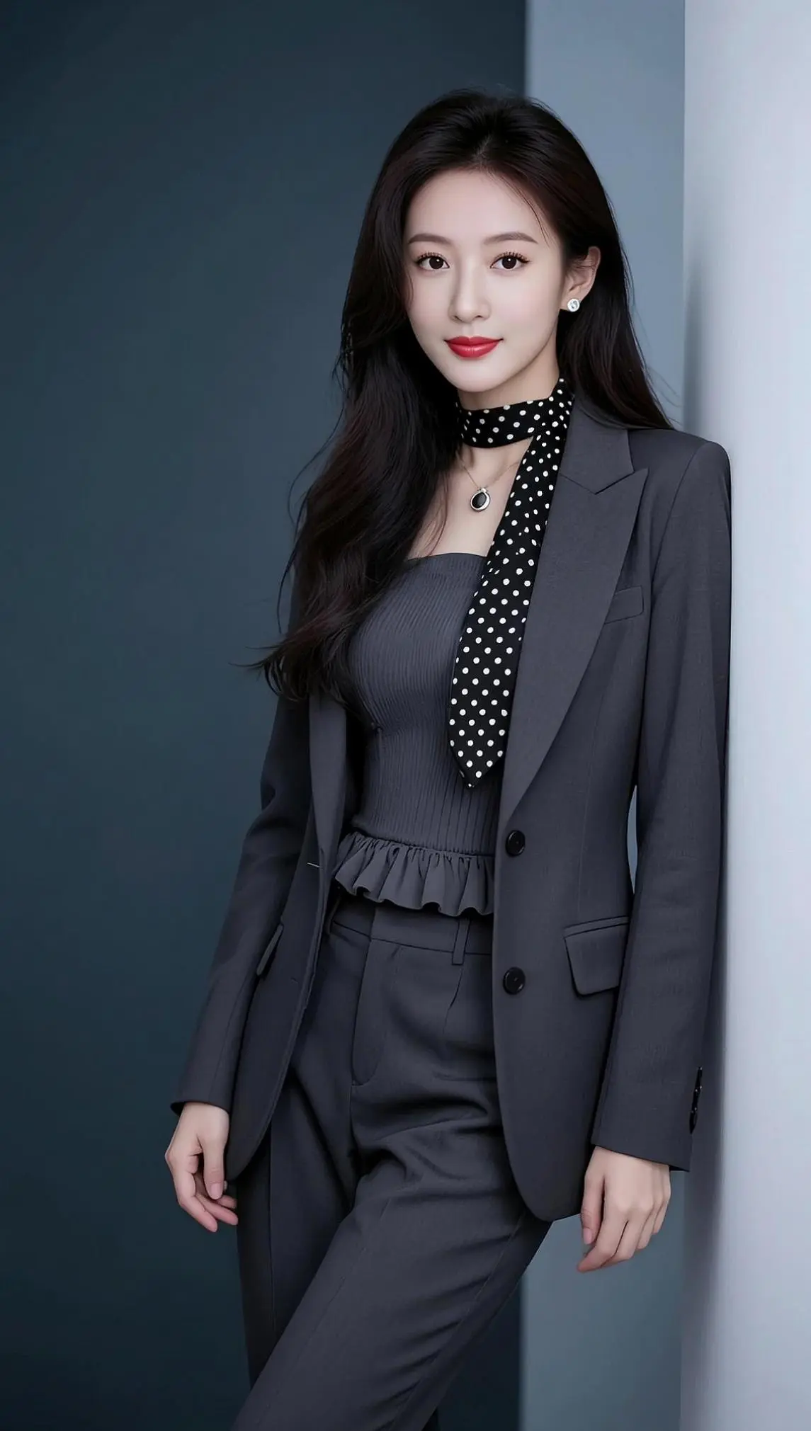 AI冷艳御姐风写真 随变ai随便玩