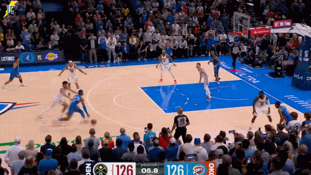 这一球终结了本赛季MVP之争了，毫无疑亚历山大将蝉联MVP，今天用15助攻0失误