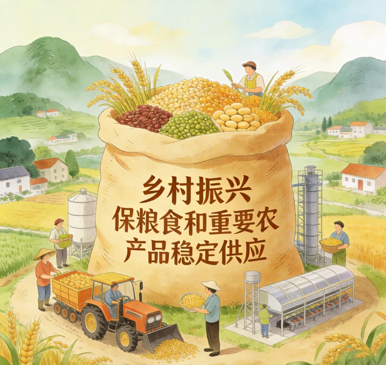 今年乡村振兴要干这些大事，农民朋友重点看！家人们！央视新闻刚放出今年推进乡