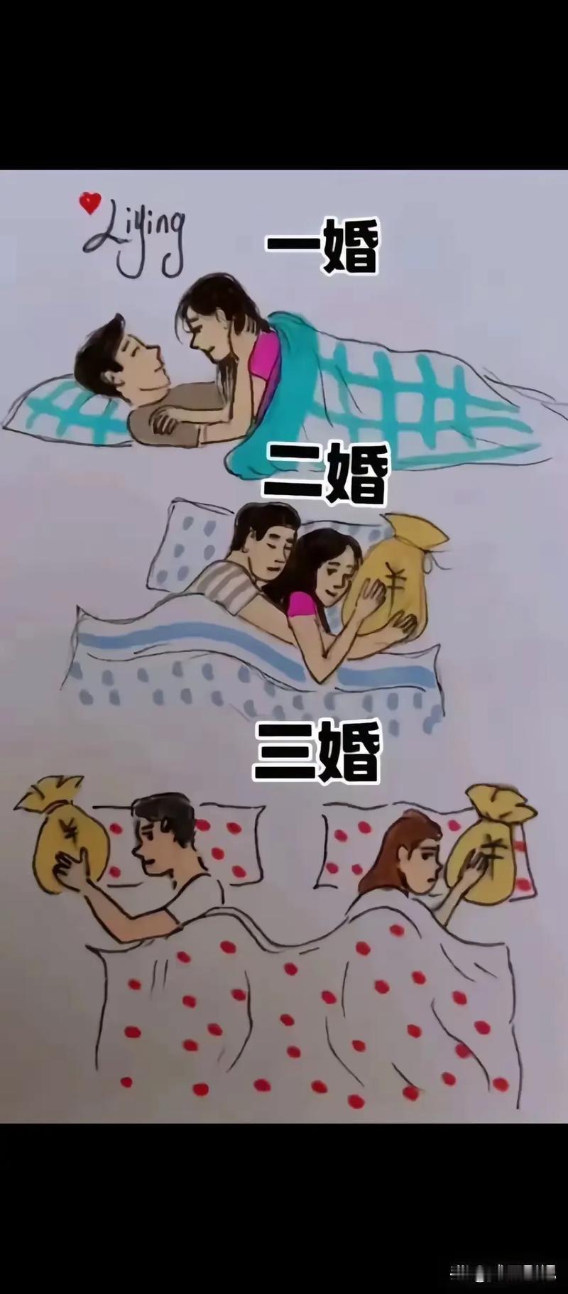 都说头婚亲密我和媳妇就是头婚睡觉是各睡各的有人说二婚也亲密一般都是男的搂