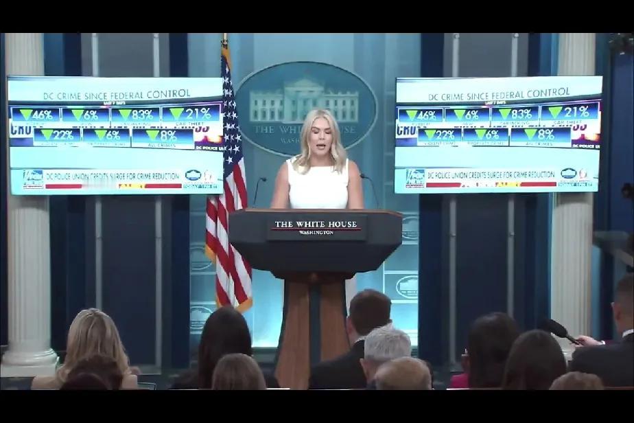 🇺🇸新闻秘书莱维特对纽约时报记者说：你比民主党的青少年工作人员还要糟糕“