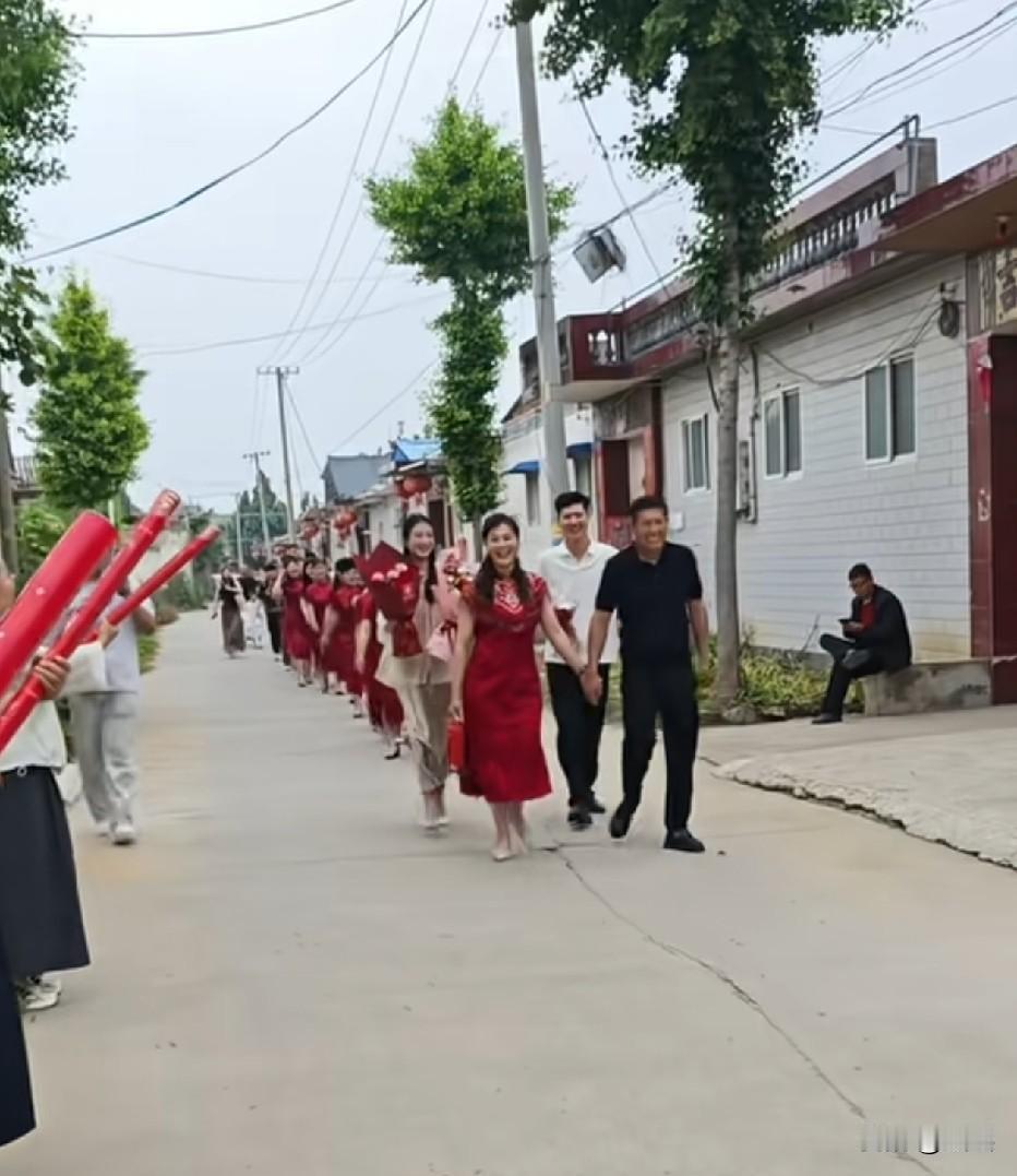 男方家真讲究，特别用心，又有排场，给女方面子十足