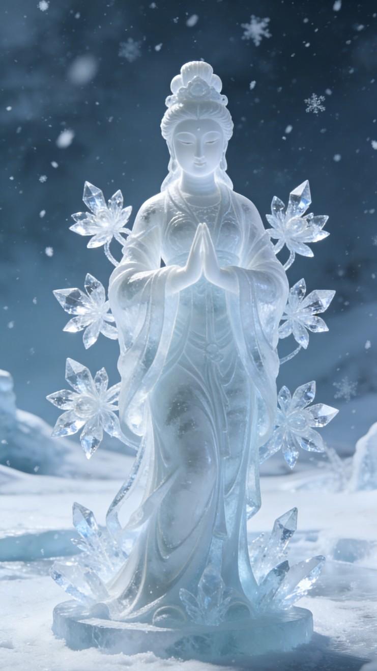 今日美图：听说河南下雪了！美图自然美图听说的很好雪景晶莹剔透一眼沦陷