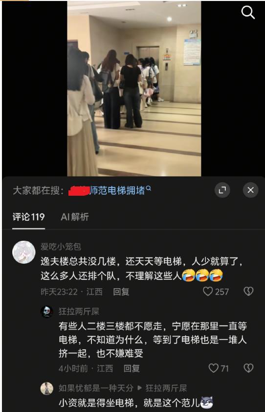 每天都有电梯实验​​​