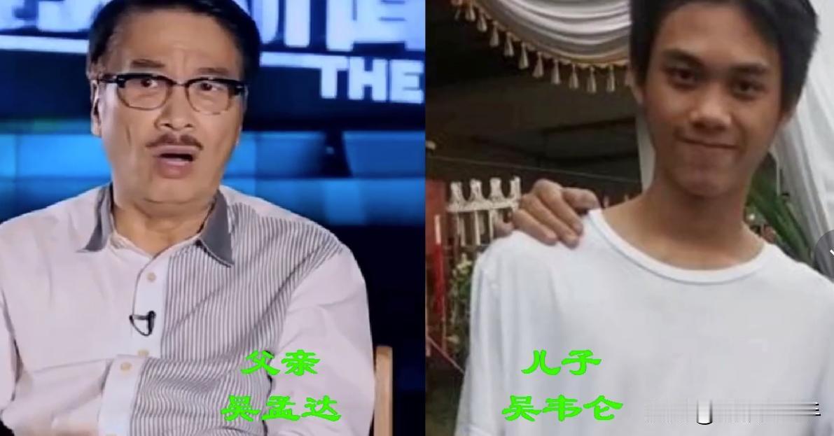 香港演艺圈这些明星父子颜值大PK，你会发现父亲帅的儿子的样貌都平平无奇，父亲样貌