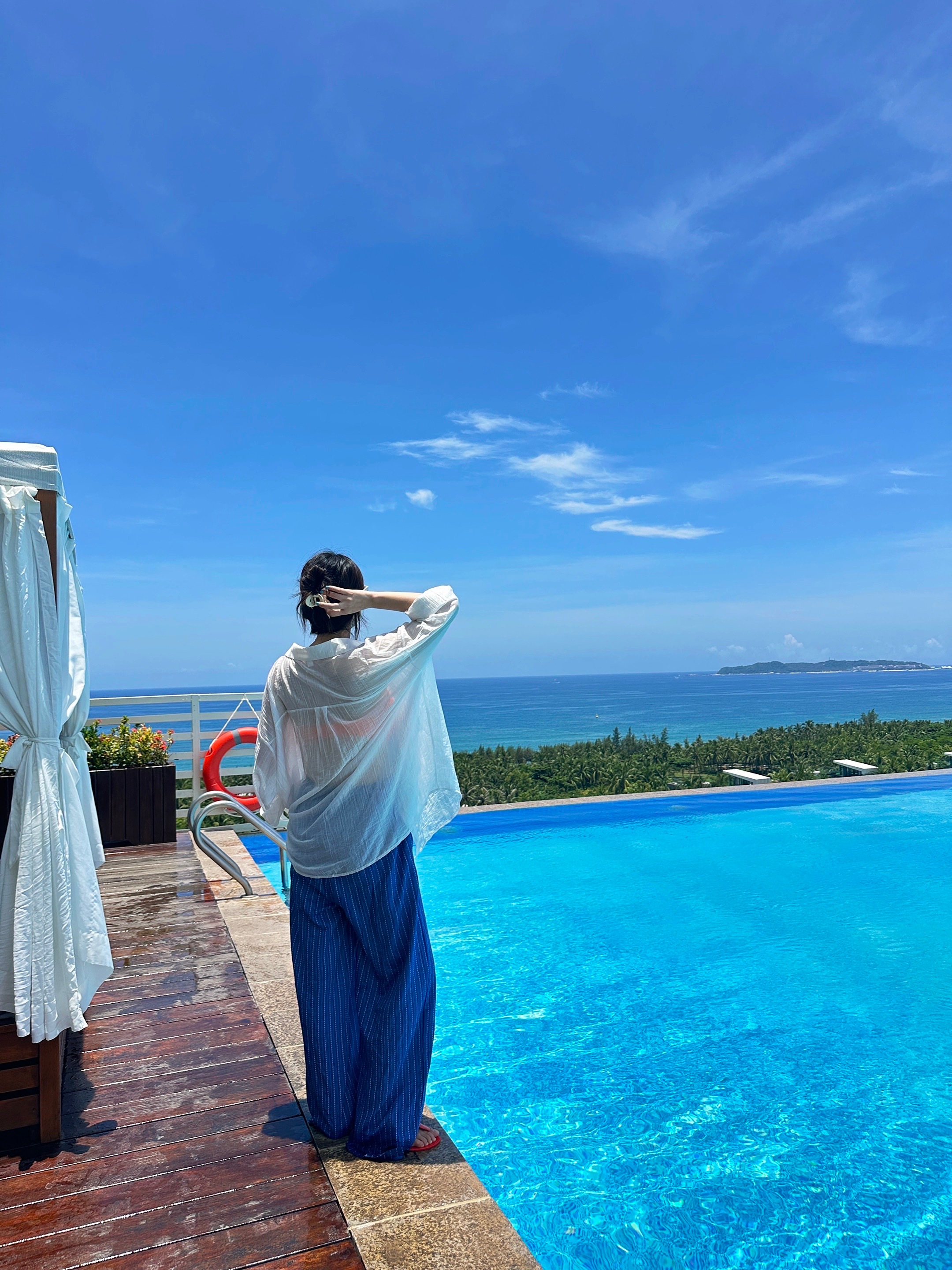 海边该有的松弛感OOTD🌴🏖️🥥🍸OOTDootd穿搭三亚·三亚海棠湾