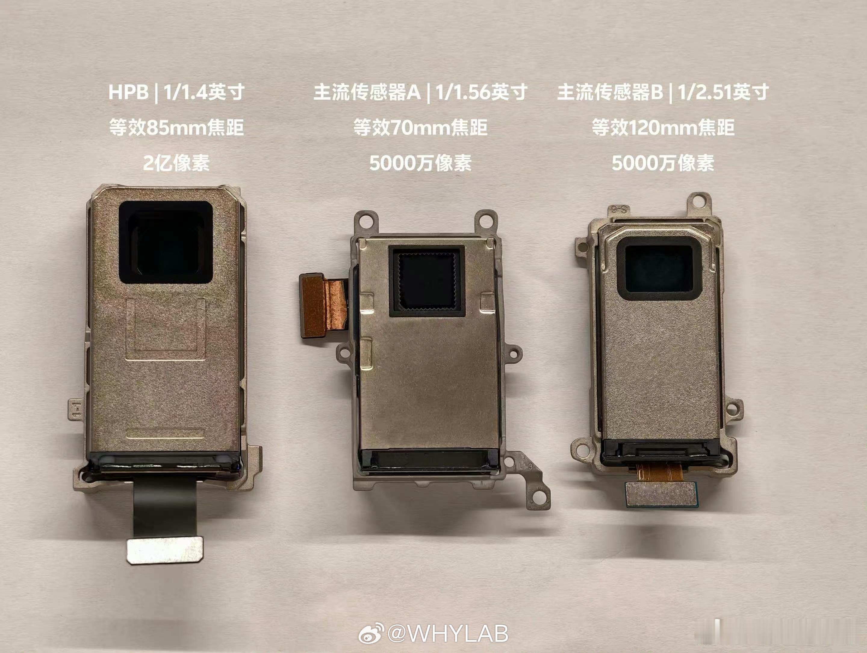 vivoX300Pro的长焦是三星的S5KHPB，也就是vivoX3