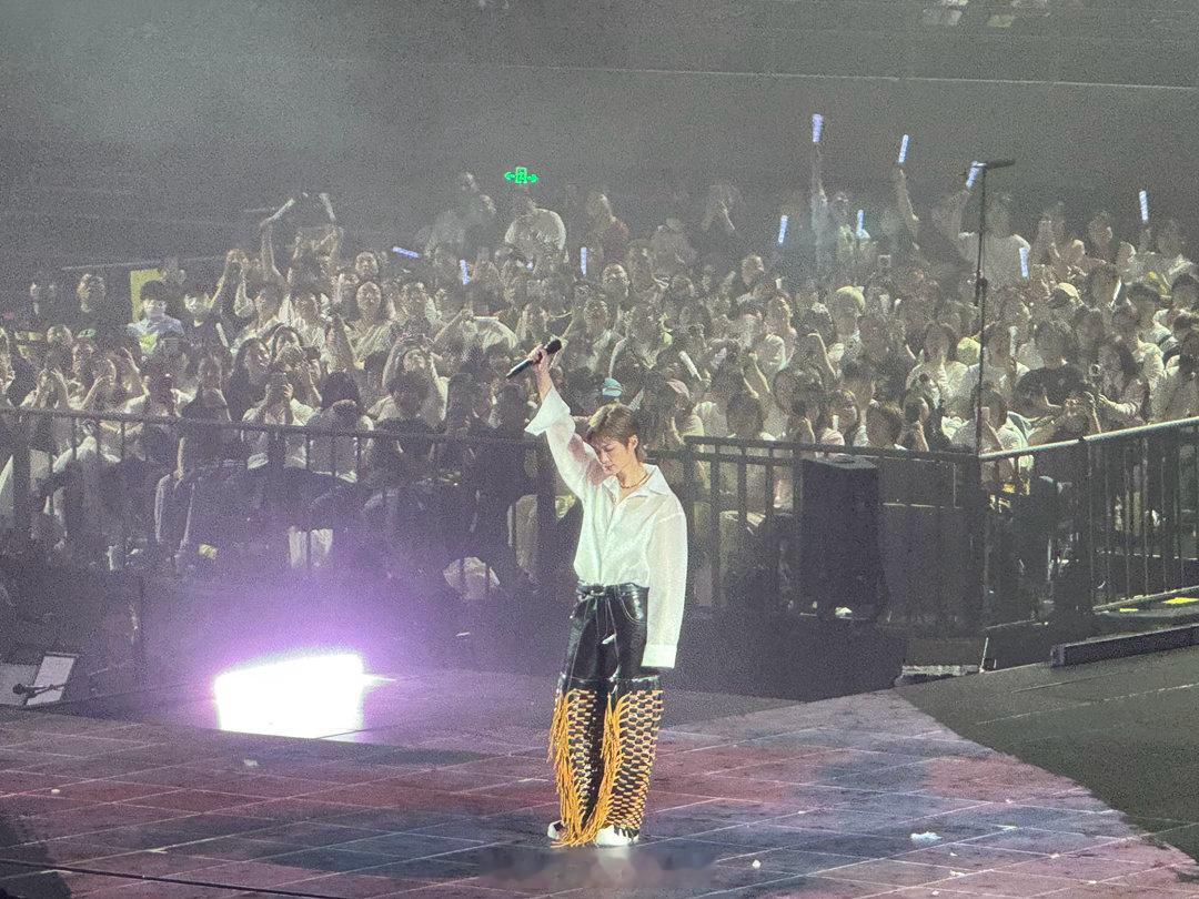 李宇春演唱会背景是张子枫的画李宇春在台上唱，张子枫的画在背后缓缓铺开。不是简单