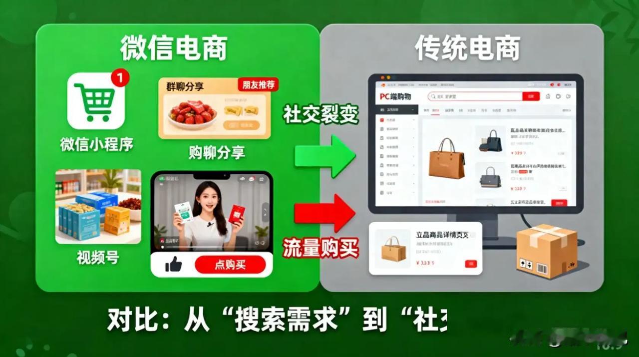 微信推客爆火：不是模式太香，是腾讯的底盘太硬！“普通人还能做电商吗？”这个问