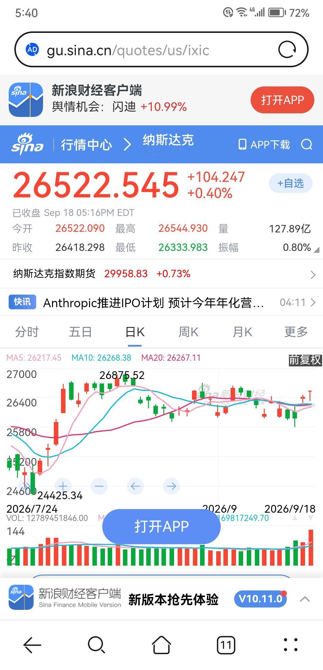 昨晚美股涨跌不一，纳斯达克和标准普尔指数继续小幅上涨，以存储芯片和光通信为代表的