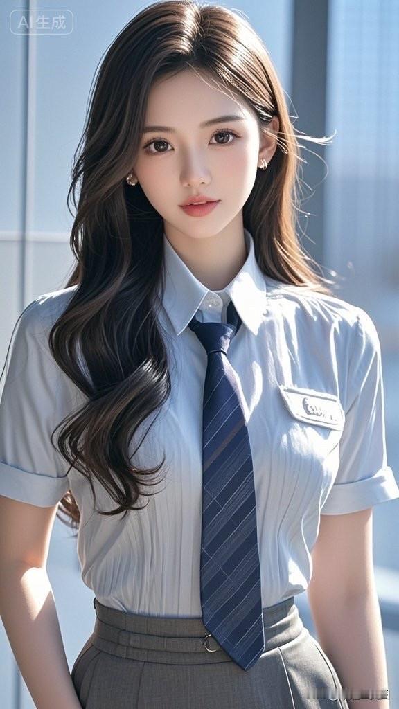 这姑娘真是气场全开！