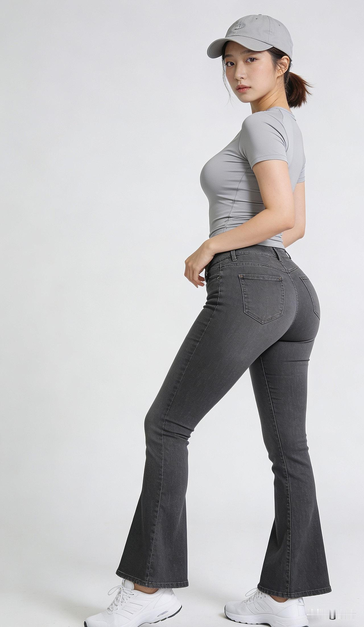 拍一组牛仔裤宣传照片！怎么样？牛仔裤