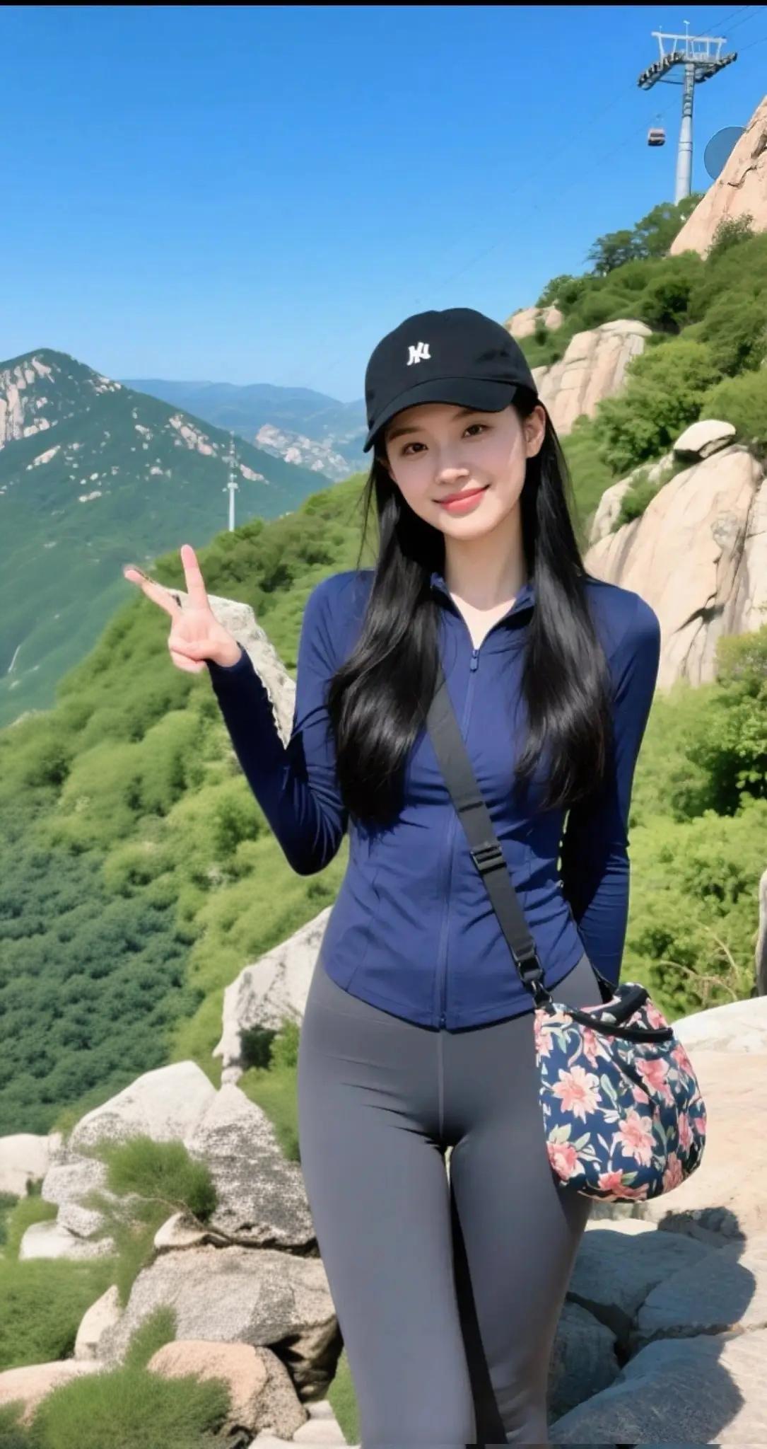 小小山峰拿下山高人为峰登高