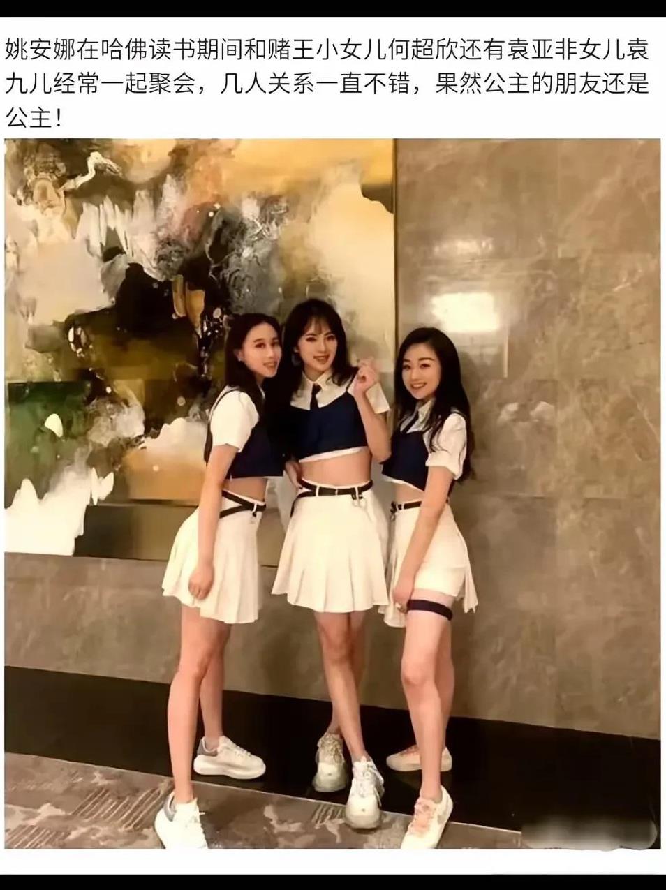 物以类聚，人以群分。公主的朋友也是公主！