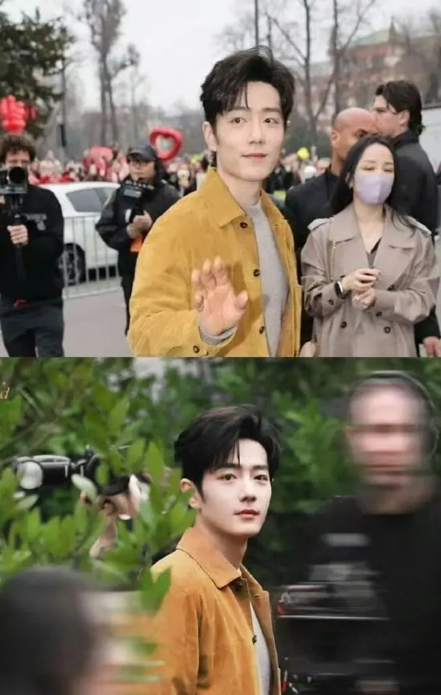 肖战的修图师真是辛苦了，前后对比很大呀