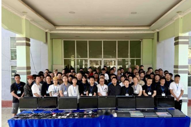 缅甸警方端了个电诈窝点，搜出来的东西让所有人倒吸一口凉气，缅甸警方一年多来突