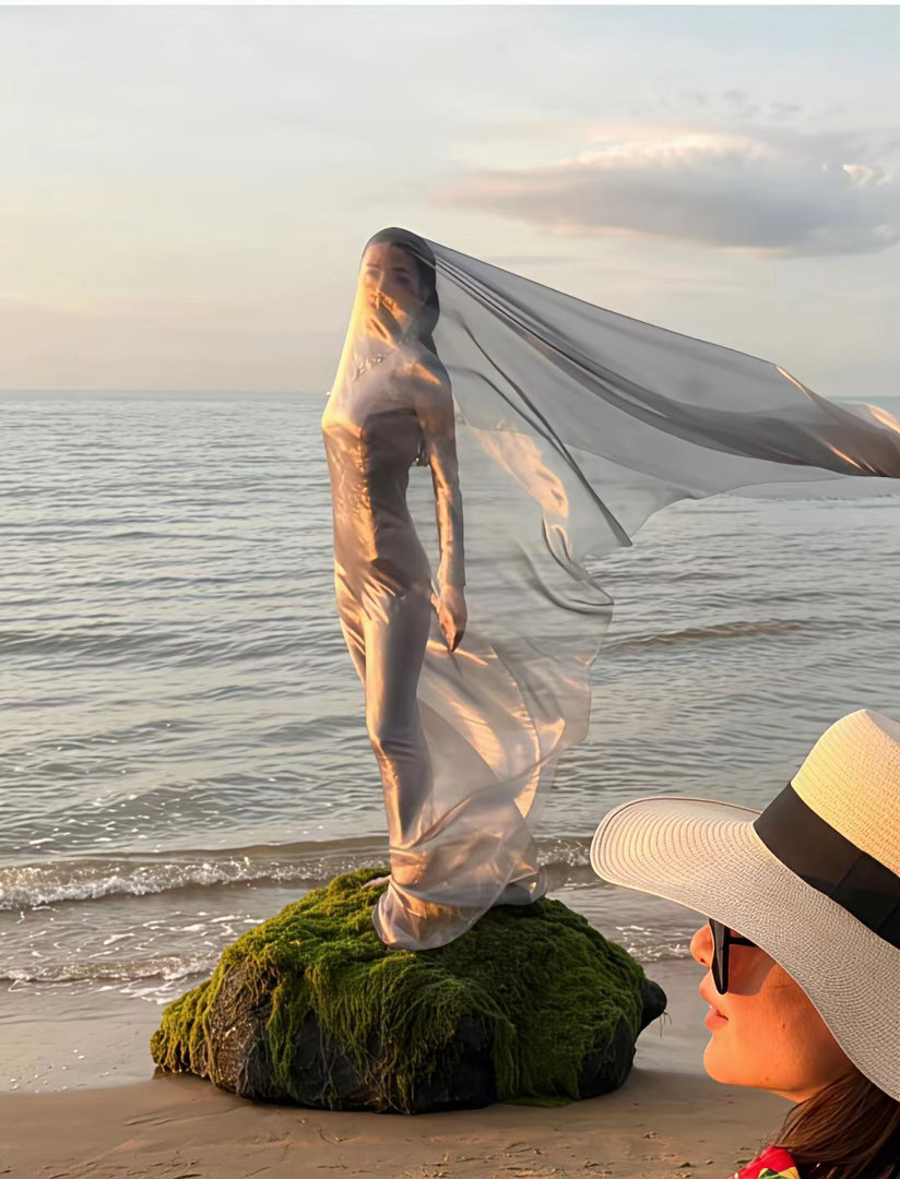 第一次见到比海平面还平的肚子，居然是舒淇的。