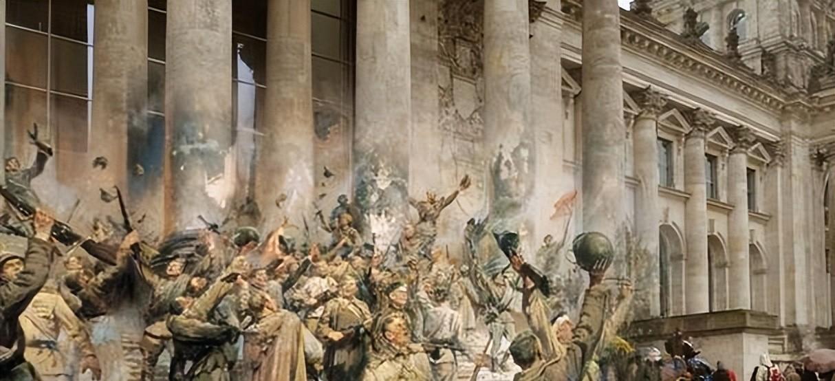 苏德终战：1500名德军退无可退，竟用疯子般的自残战术让苏军止步。而苏军为了