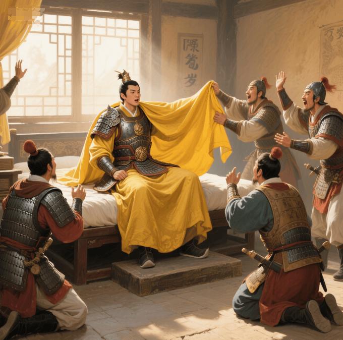 公元1000年，正月初一。8个普通士兵逼迫来“劝架”的王均当贼头，发起北宋史上最