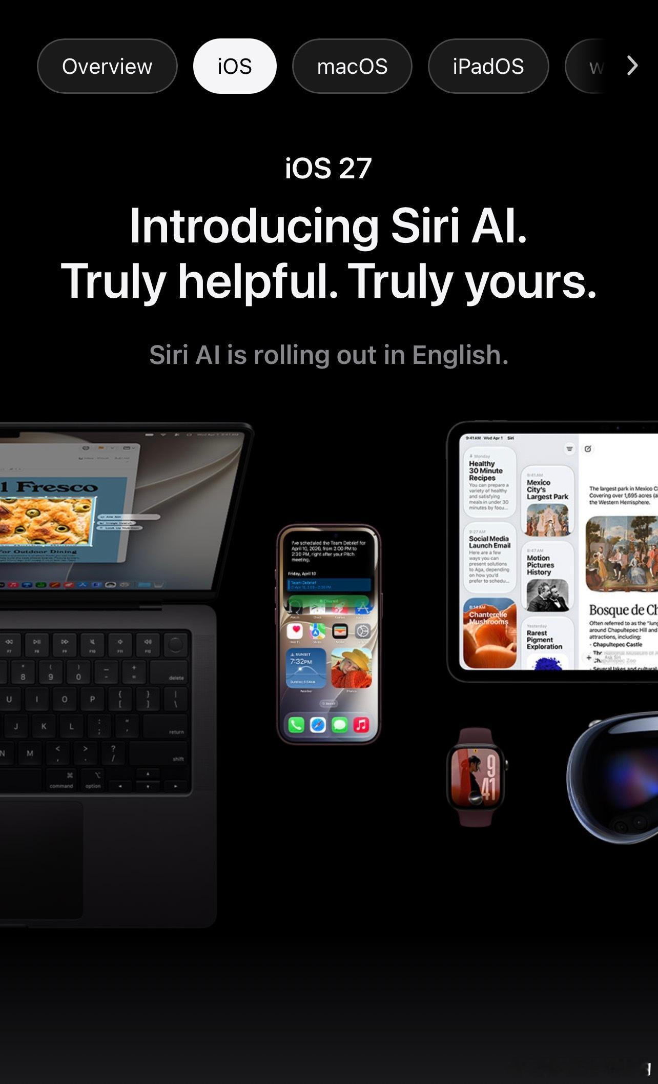 ios27升级汇总提前说一句，苹果想要干掉我这个13PM钉子户有个办法就是io
