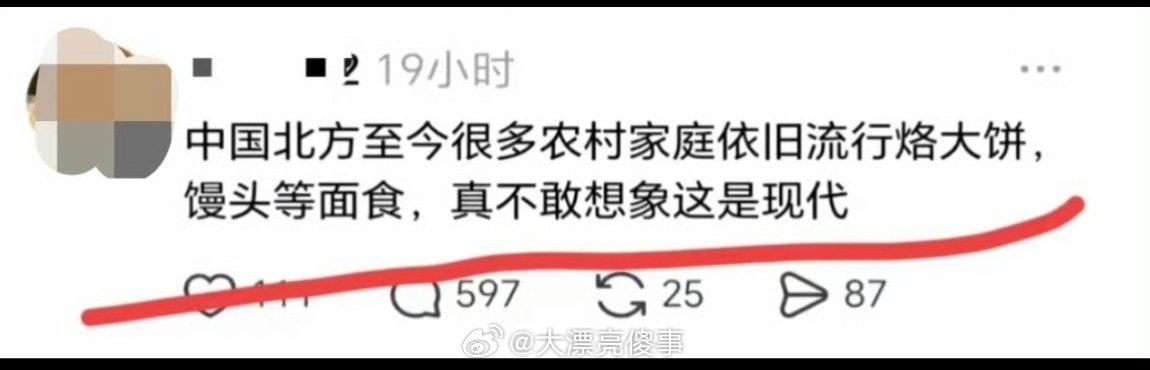 大饼和馒头不比西方的梆硬面包高级？