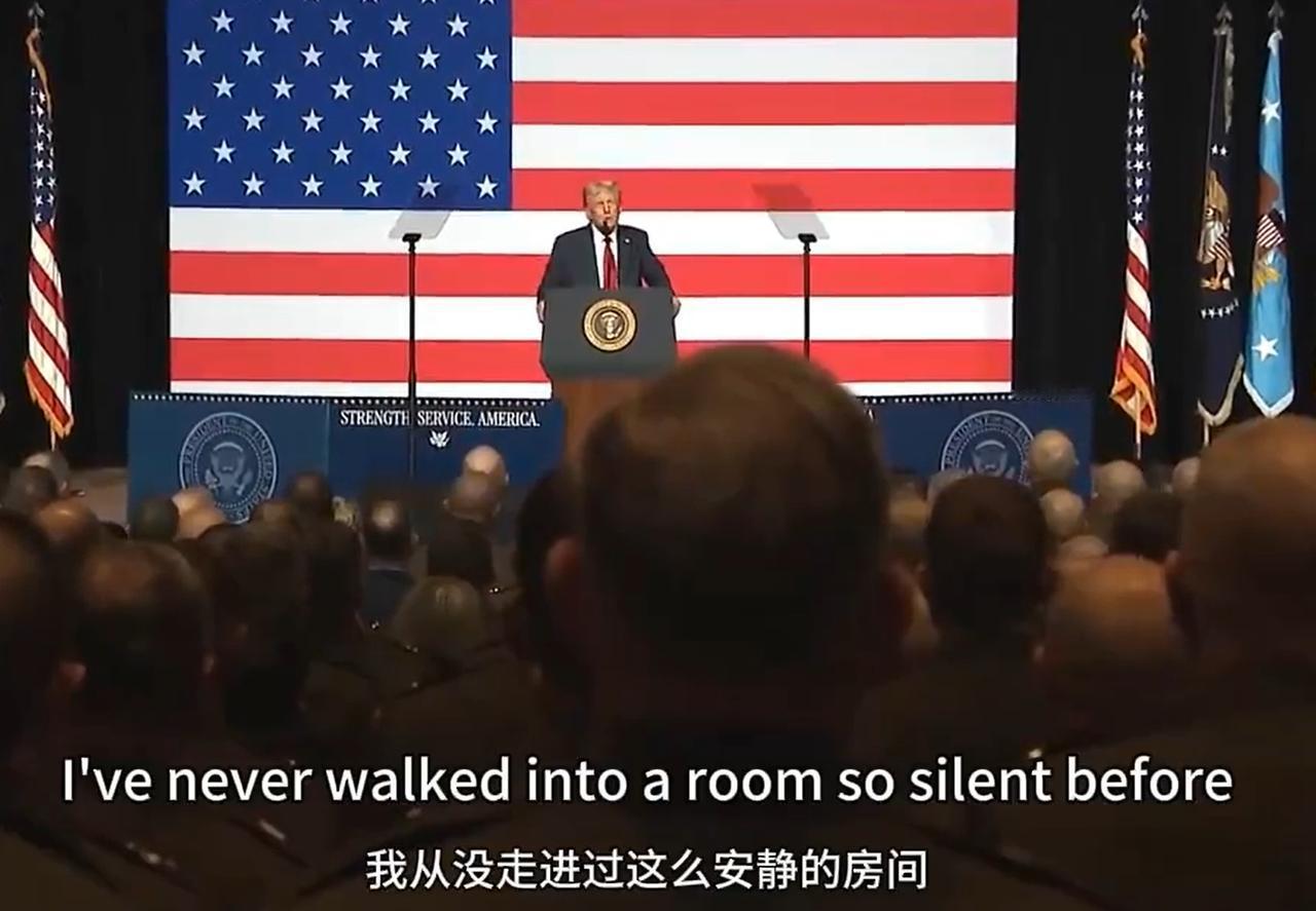 老特的的演讲，确实风趣。当老特走进会场的时候，来自全世界各地的800名美军军