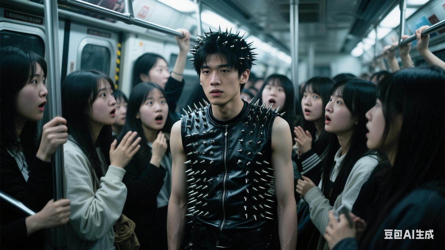 以后的男生地铁专用服装​​​