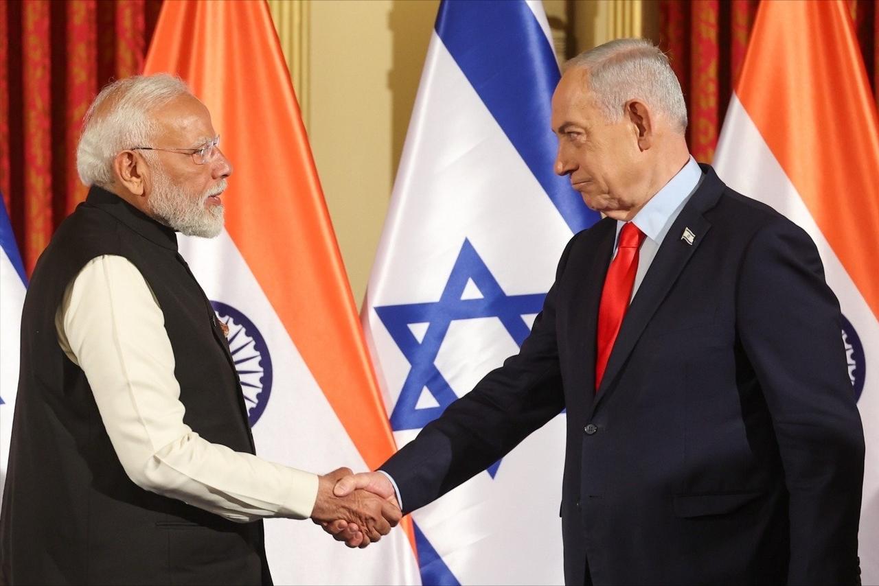 伊朗变天，印度也变脸，莫迪对以色列表了态。莫迪今天在社交媒体上发文说，他刚与以色