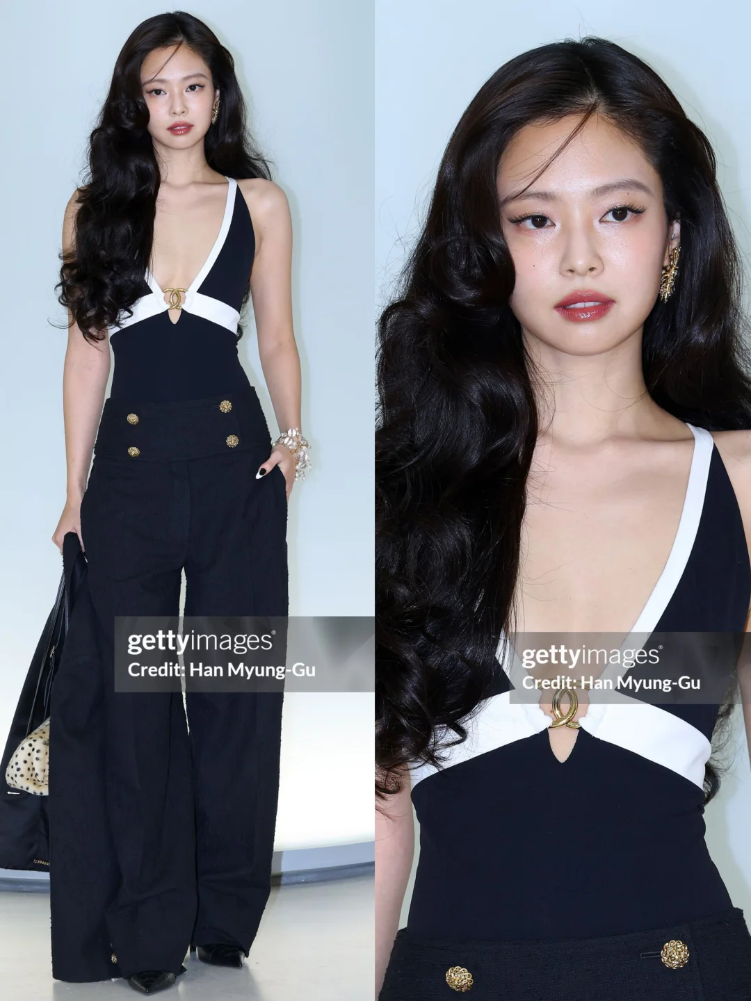 Jennie首尔看秀G社生图，美出新高度！