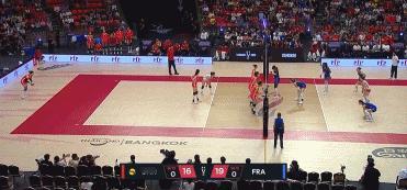 女排世锦赛八强战中国队暂0:1法国队，一战彻底让人看清以下几点[玫瑰]1.女