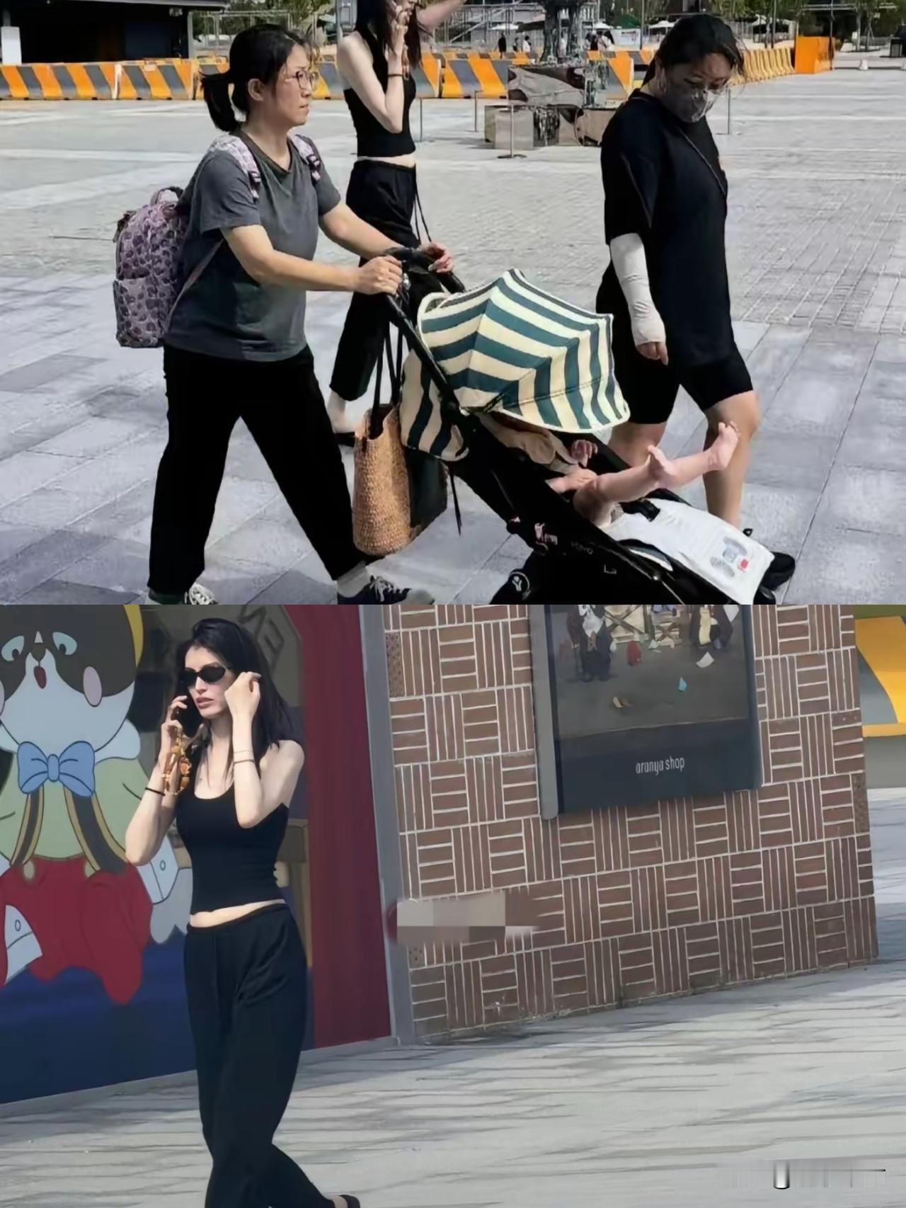 何穗带娃出门配三个保姆，这生的是孩子还是项目？网友算了一笔账。保姆月薪1