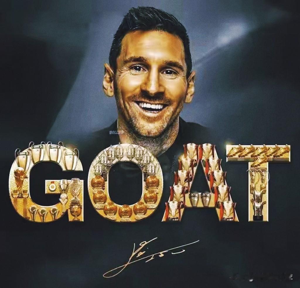 世界体坛十大热门体育科代表，历史公认各自领域的GOAT！1、足球——梅西2