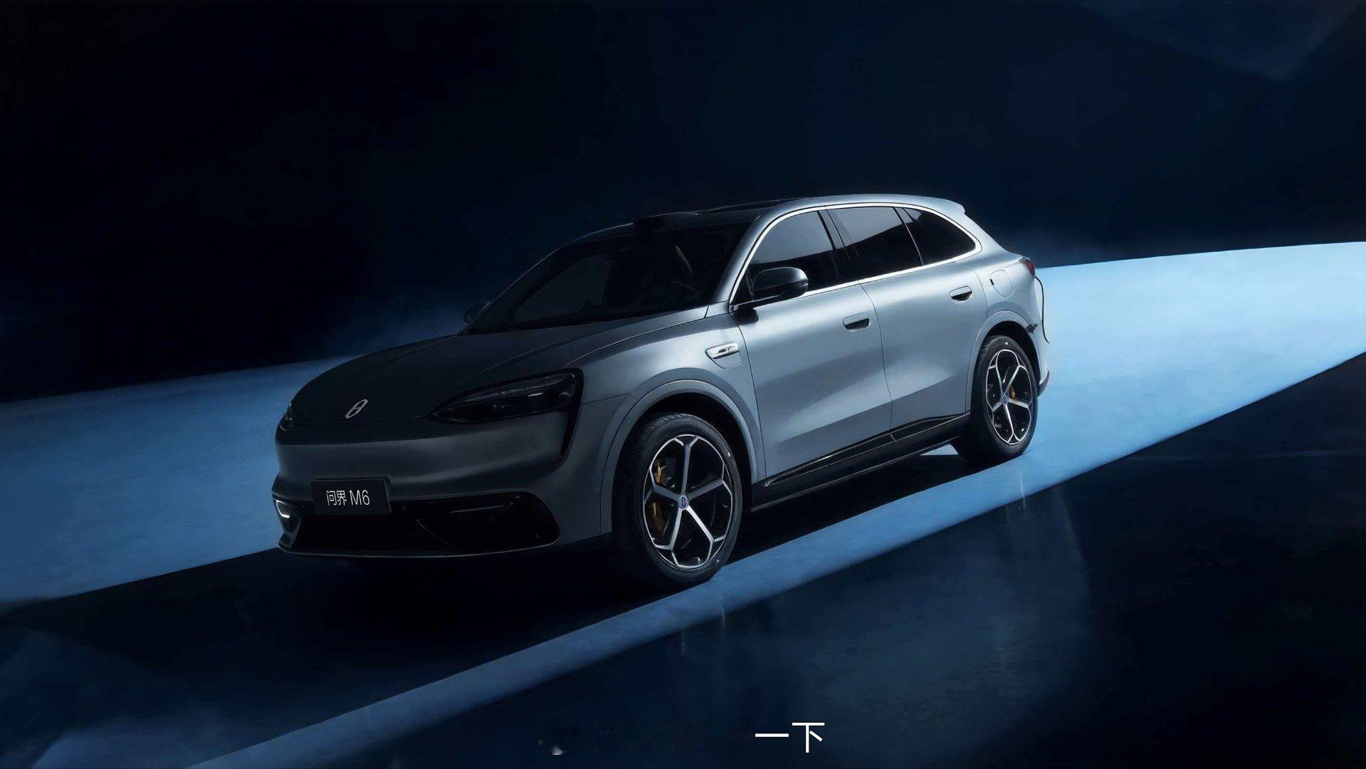 问界M6冰雪测试曝光问界M6渲染图也来一波，根据之前尚界Z7的节奏，很大概率今晚