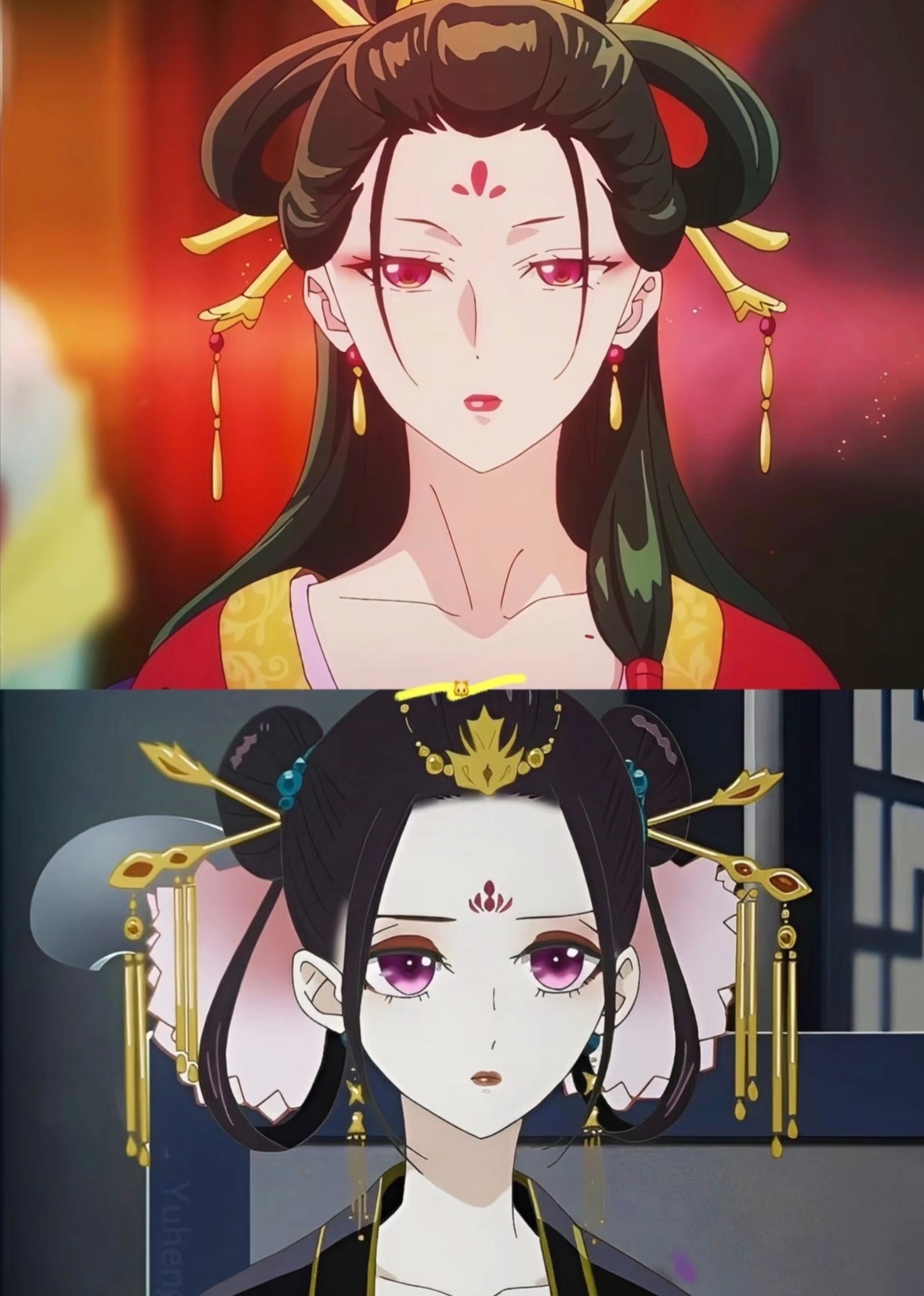 确定这俩没有关系，一个模子刻出来吧！？动漫点评团海外动漫名场面药屋少女的呢喃