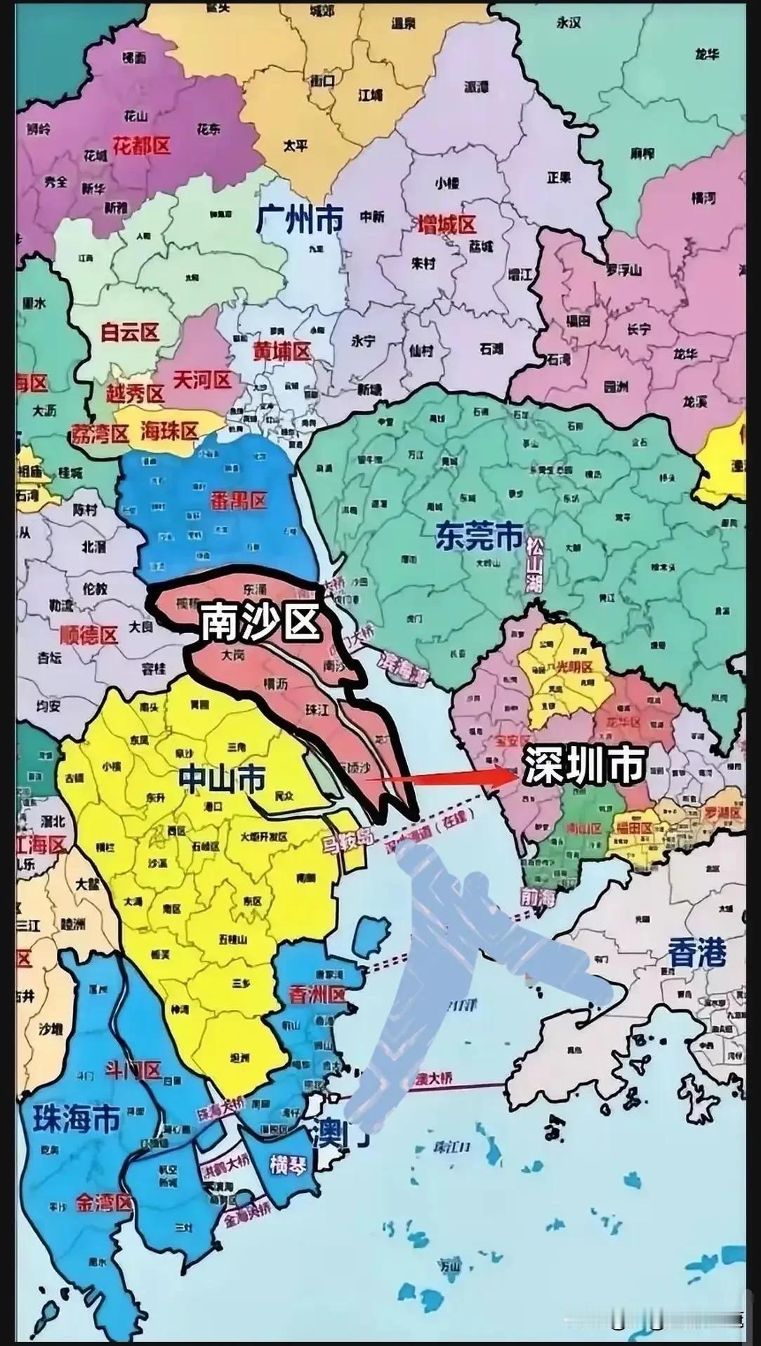 南沙区位得天独厚，发展不及预期，把省市府搬迁过去真的可行吗？南沙手握大湾区