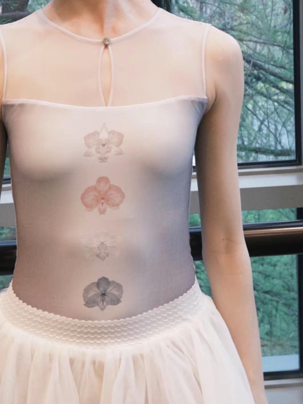 🦋🩰蝴蝶兰的花语是。梦中情花开在了芭蕾体服上芭蕾芭蕾舞芭蕾女孩芭蕾风