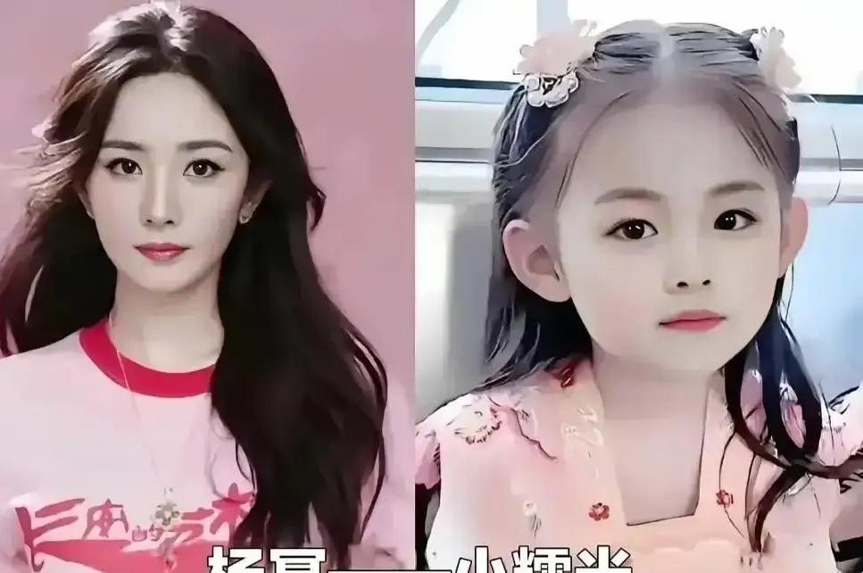 杨幂每年掏5000万港币抚养费，换来的结果是，她女儿在学校被同学问，你长得像你姑