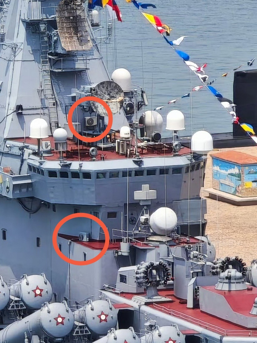不懂就问，毛子船上这俩地方，是空调外机吗
