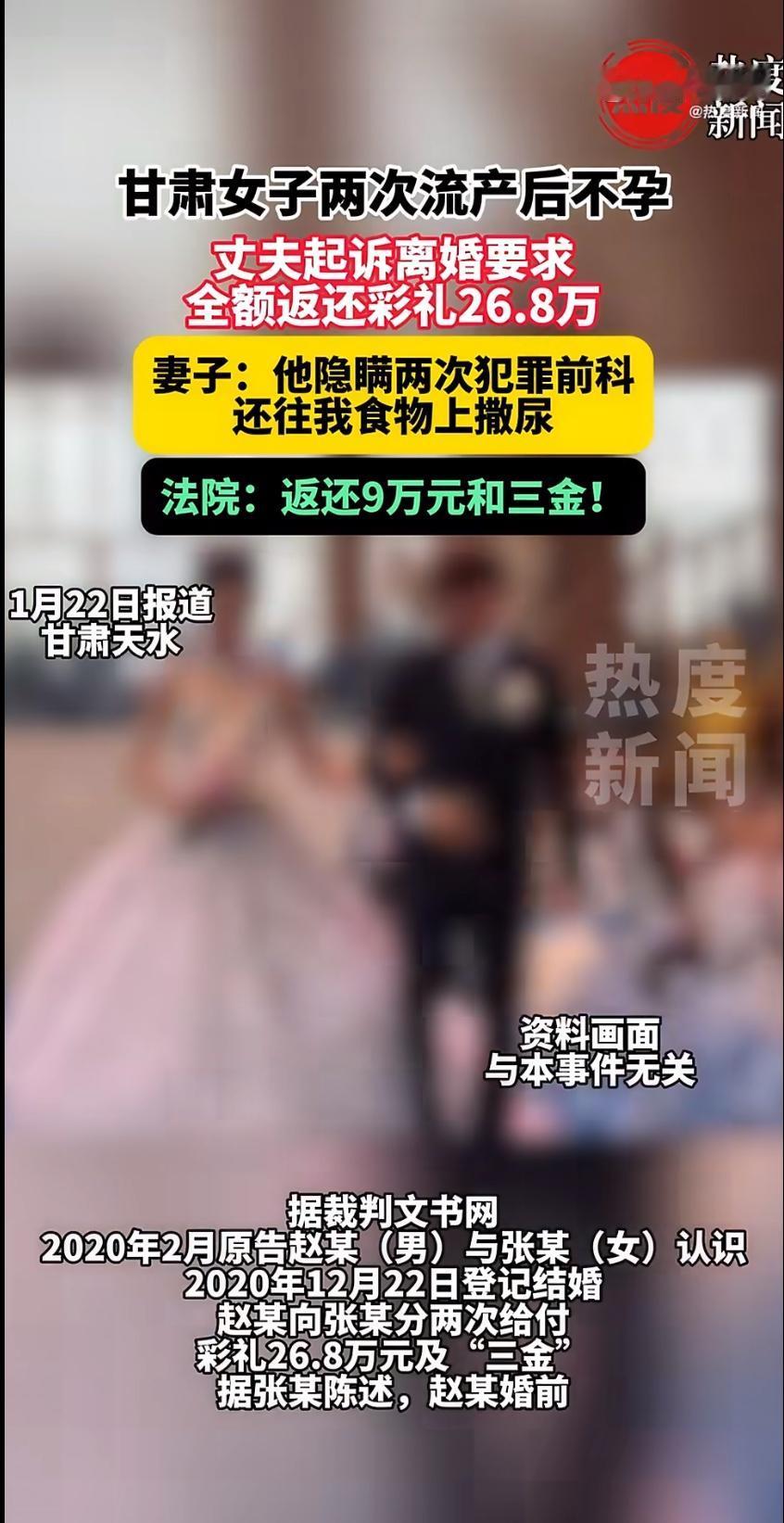 近日，一则新闻引发热议：结婚仅两年的王某以妻子李某不孕为由起诉离婚，并要求退还1