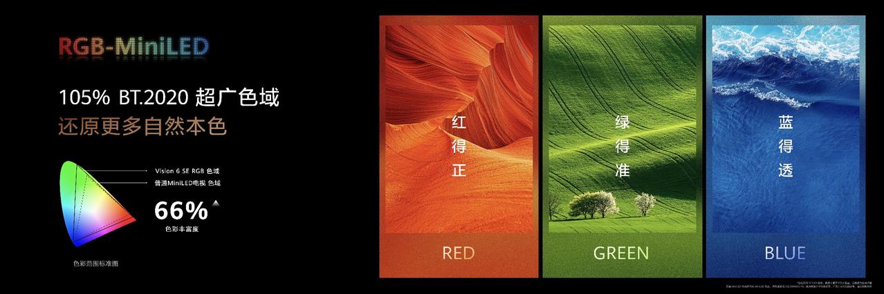 一台电视画质好不好，不能只看亮度，还要看色彩是否纯净、层次是否丰富、动态画面是否