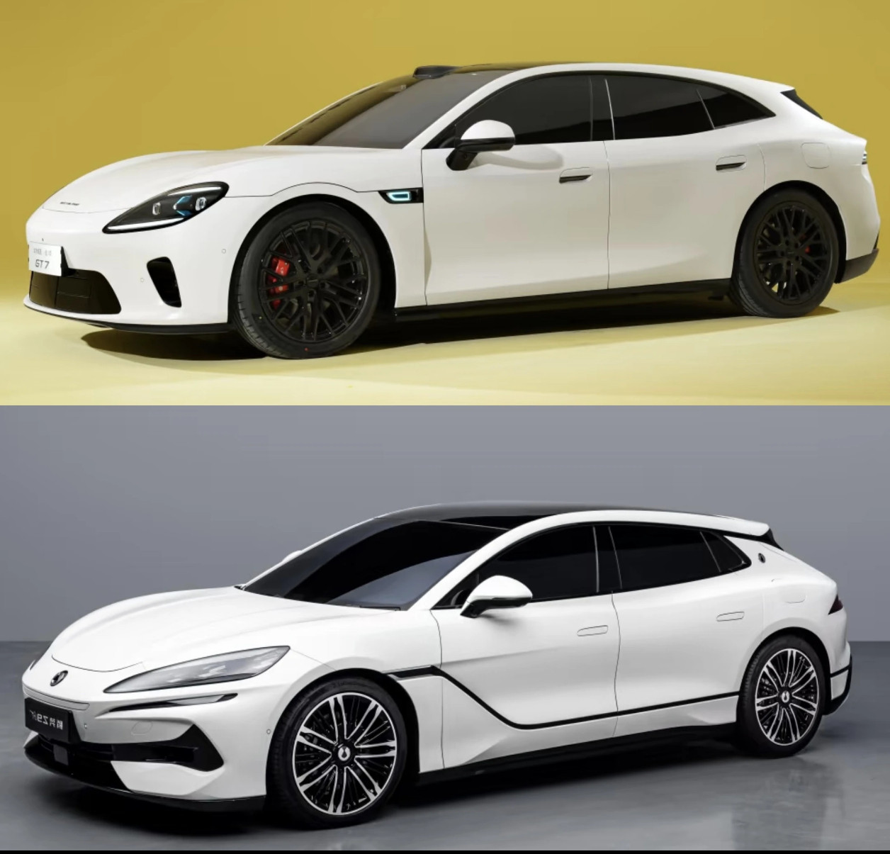 启境GT7pk腾势Z9GT，谁更原创？