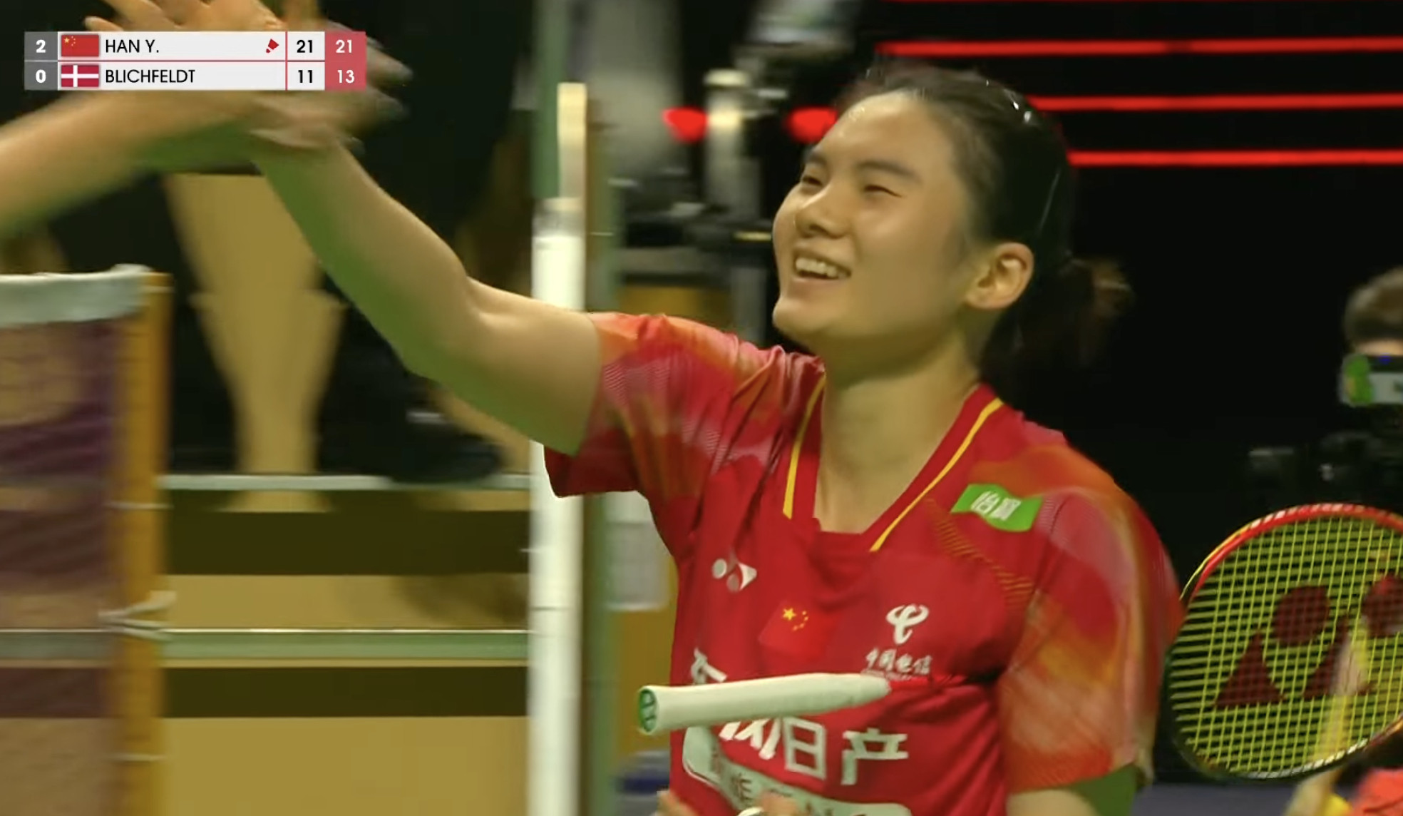 1号场地【尤杯A组：中国🇨🇳3-0🇩🇰丹麦】一单：王祉怡🇨🇳2