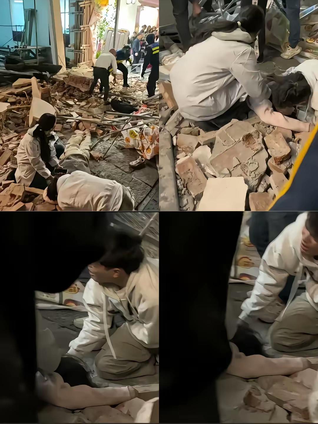 特地去扒了长沙潮宗街塌墙的细节！越看越心揪，这哪是意外，分明是早有预兆的悲剧