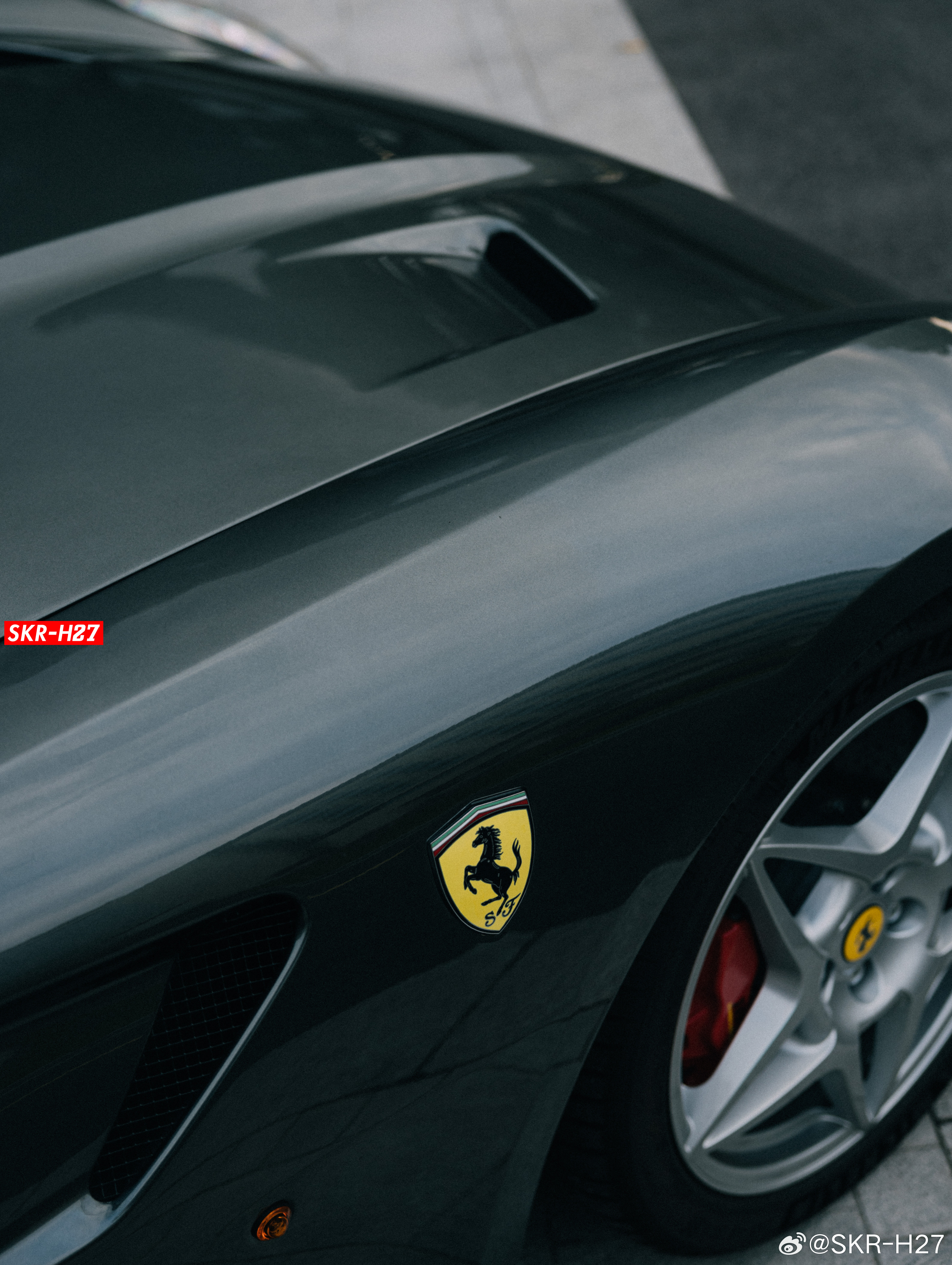 hao车摄法拉利599gtbFerrari599GTBFiorano这台