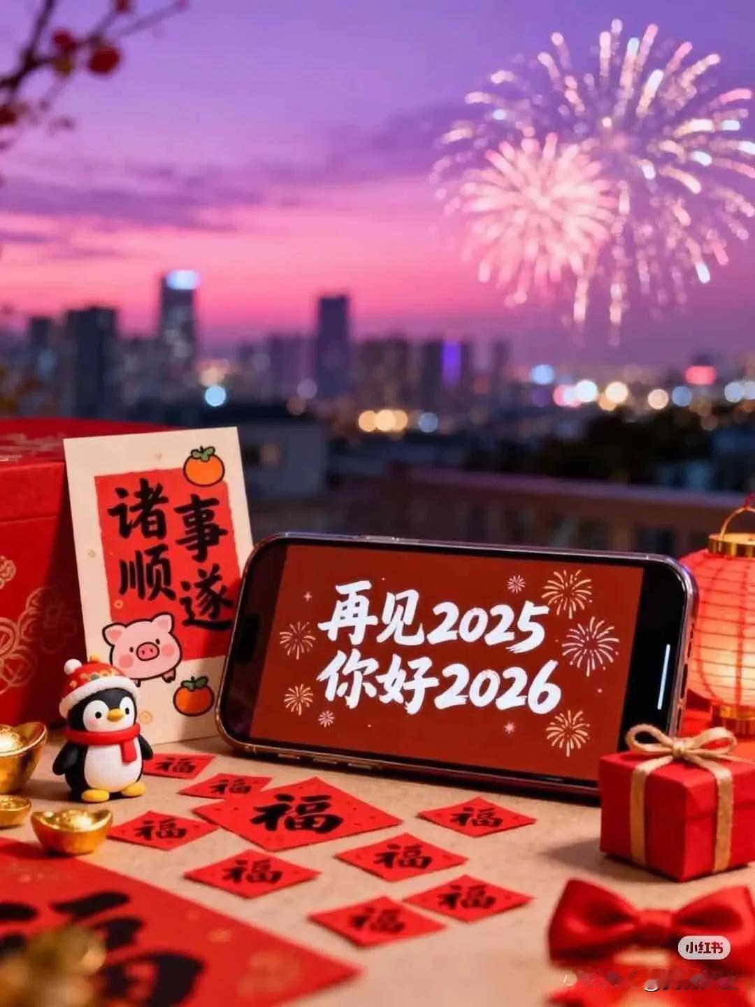 2025全剧终，万事当随风，2026将开始，万事皆如意！愿我们❤️新的一年，心之