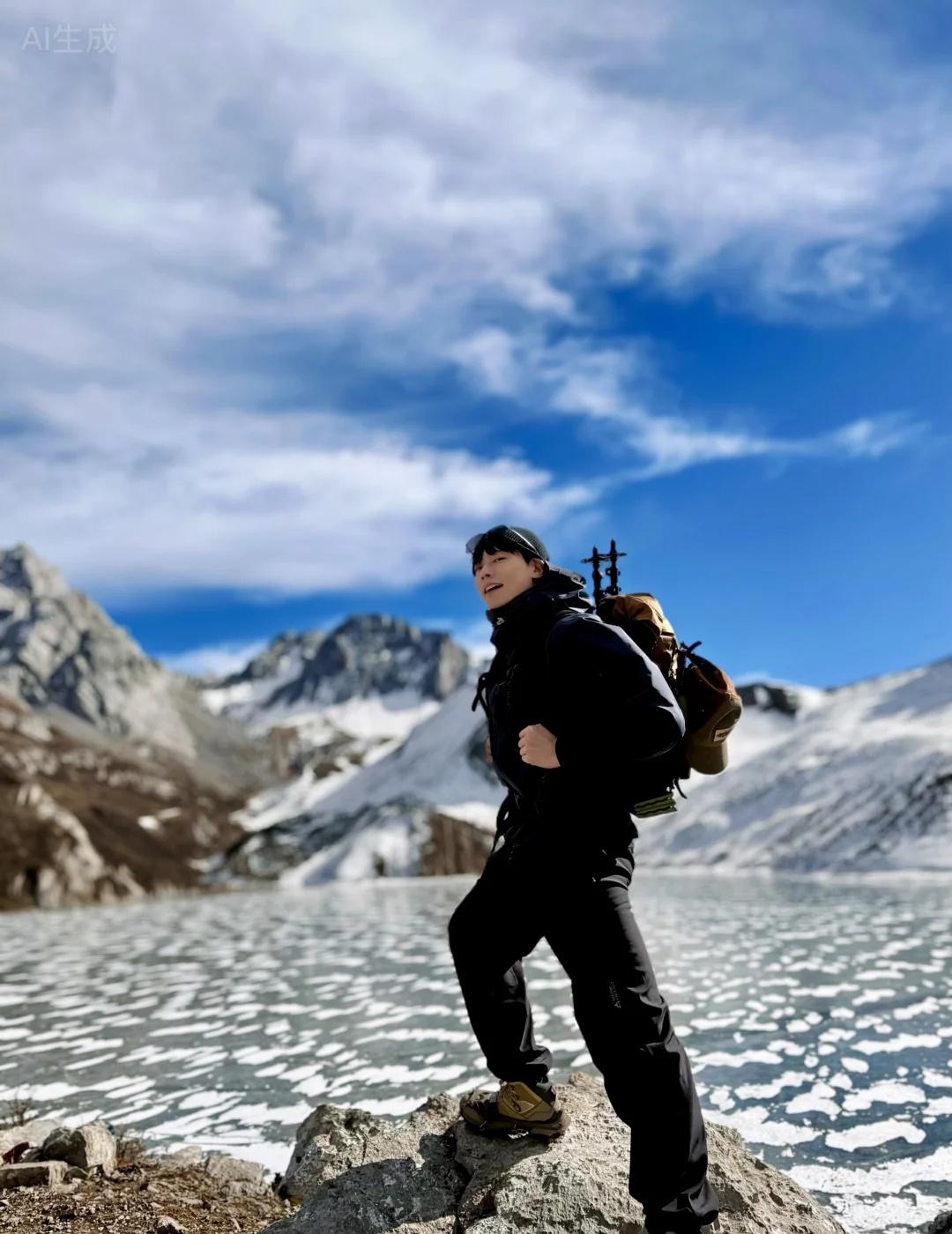 冬日徒步红星岩海子，小白亲测：不是有脚就行❄️先说重点：这不是一条“有脚就行