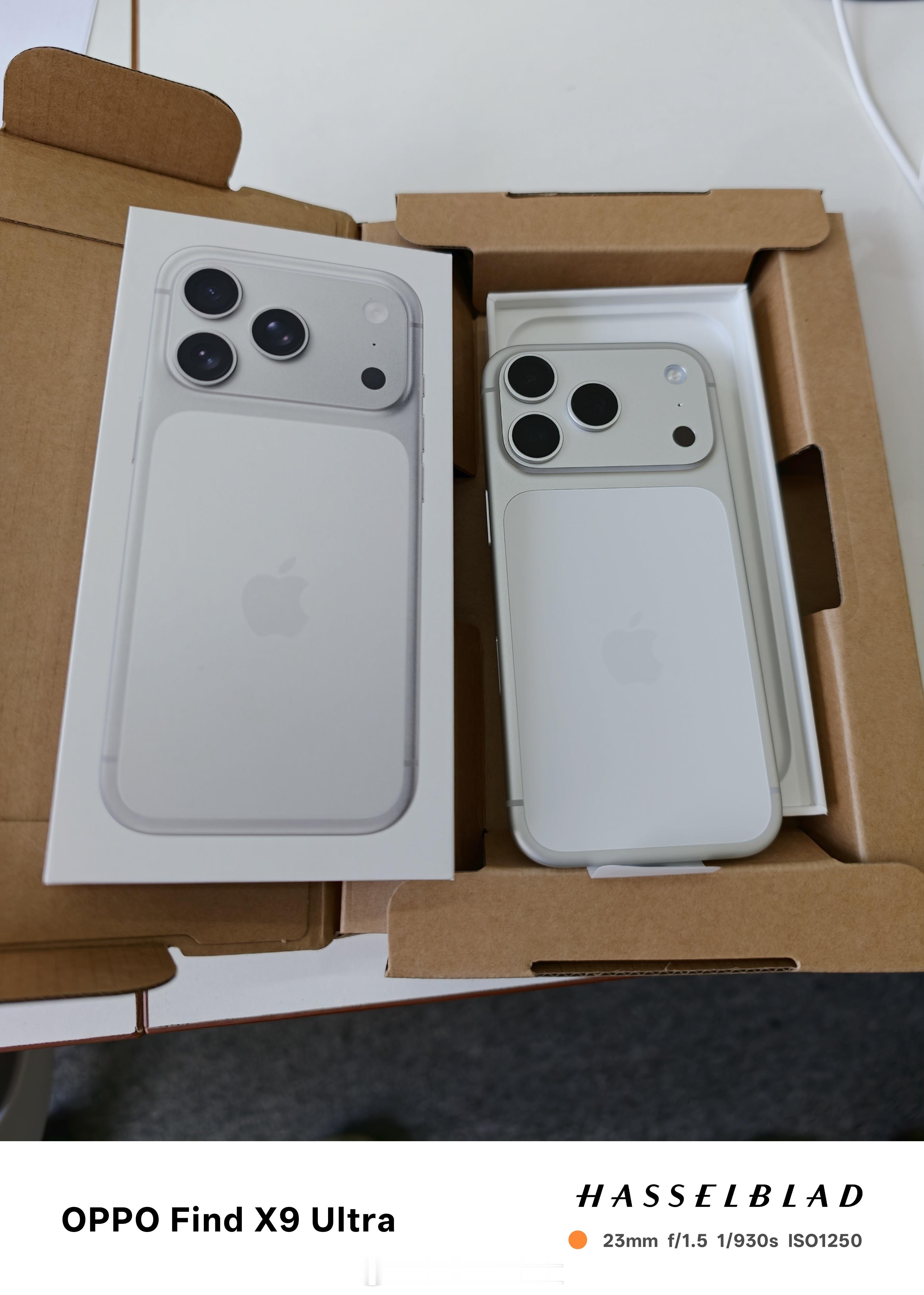 工作室小伙伴买的iPhone17Pro到货了昨天下午买的今天一早就到iPho