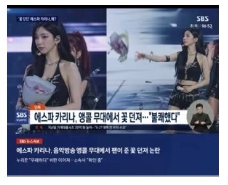 如何看待柳智敏扔花被批评过