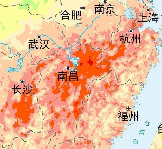 讲个“恐怖”故事：7号开始，江西局地可能出现40℃酷暑天气……江西高温暑热贯穿
