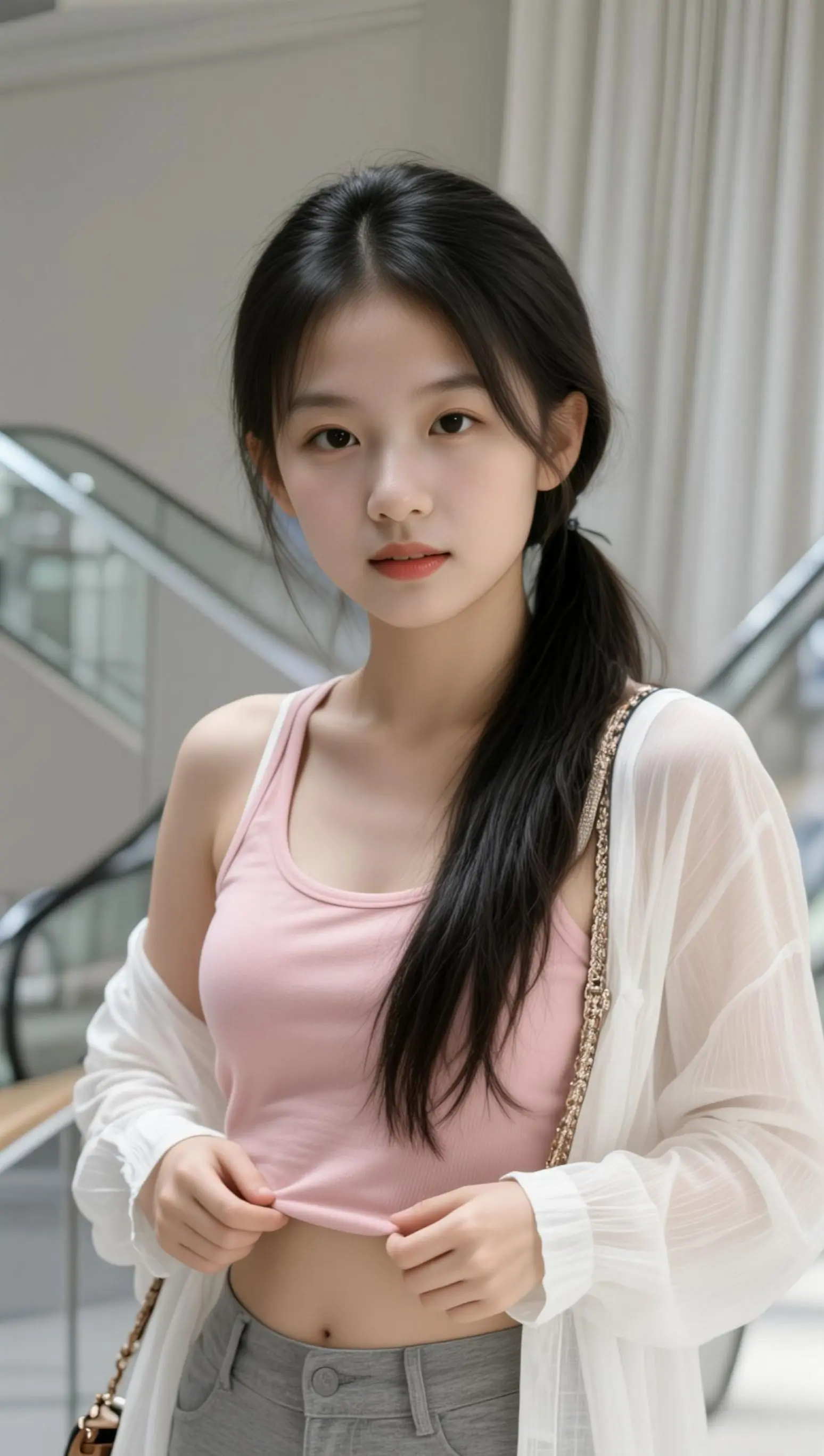 AI清新少女写真 随变ai随便玩